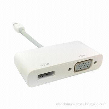 Mini DisplayPort to HDMI VGA Adapter Cable for Apple MacBook